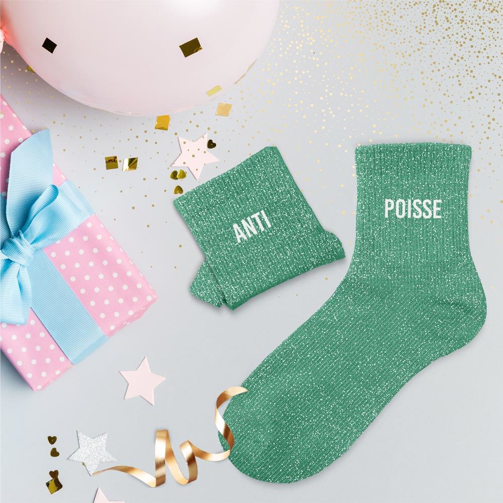 Chaussettes à Paillettes - Anti Poisse