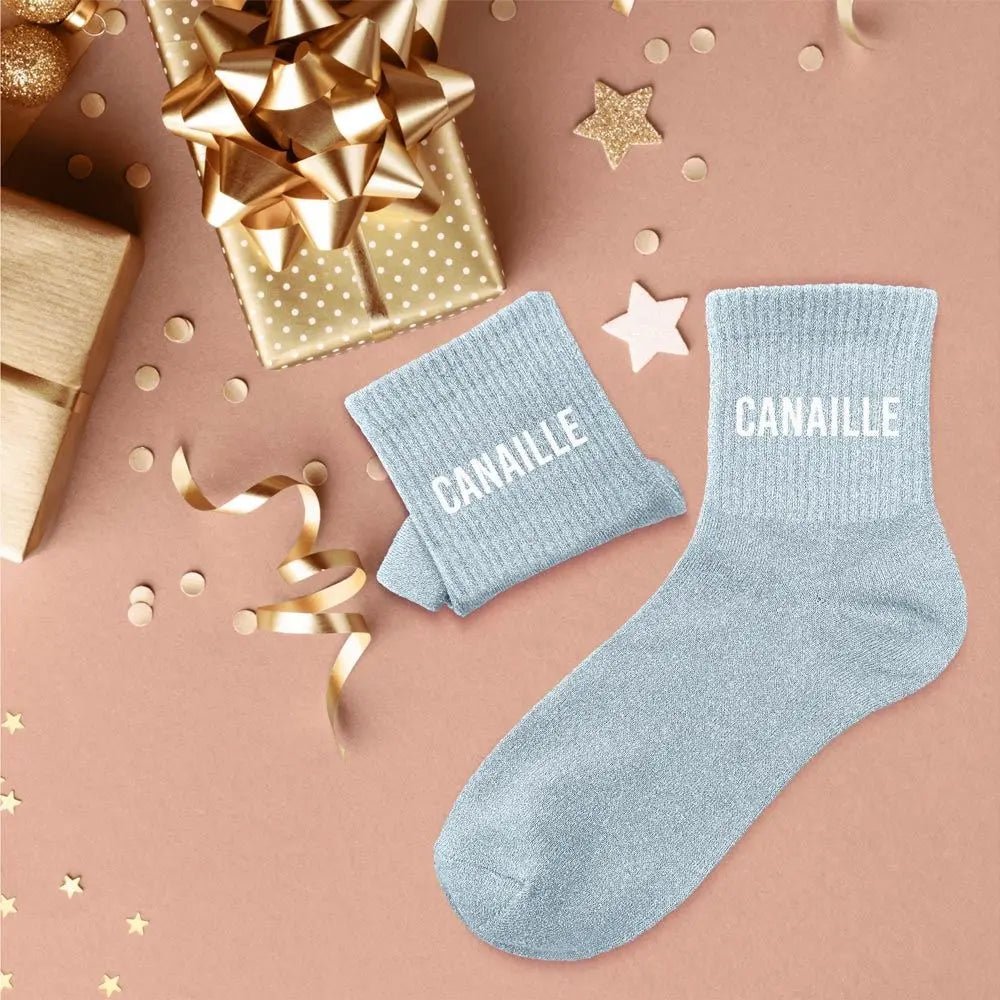 Chaussettes à Paillettes - Canaille