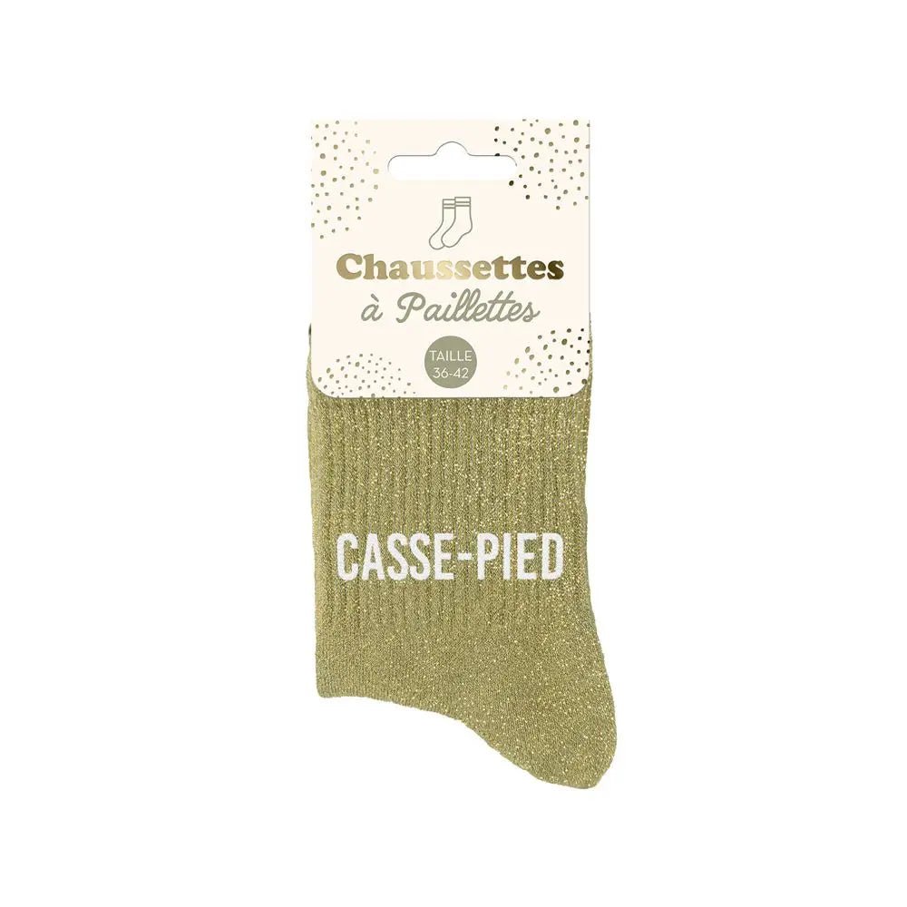 Chaussettes à Paillettes - Casse Pied
