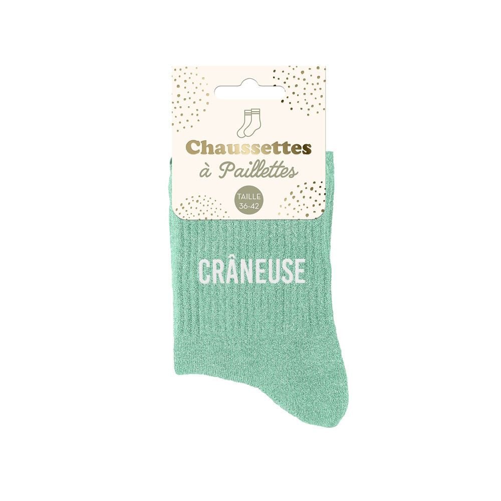 Chaussettes à Paillettes - Crâneuse