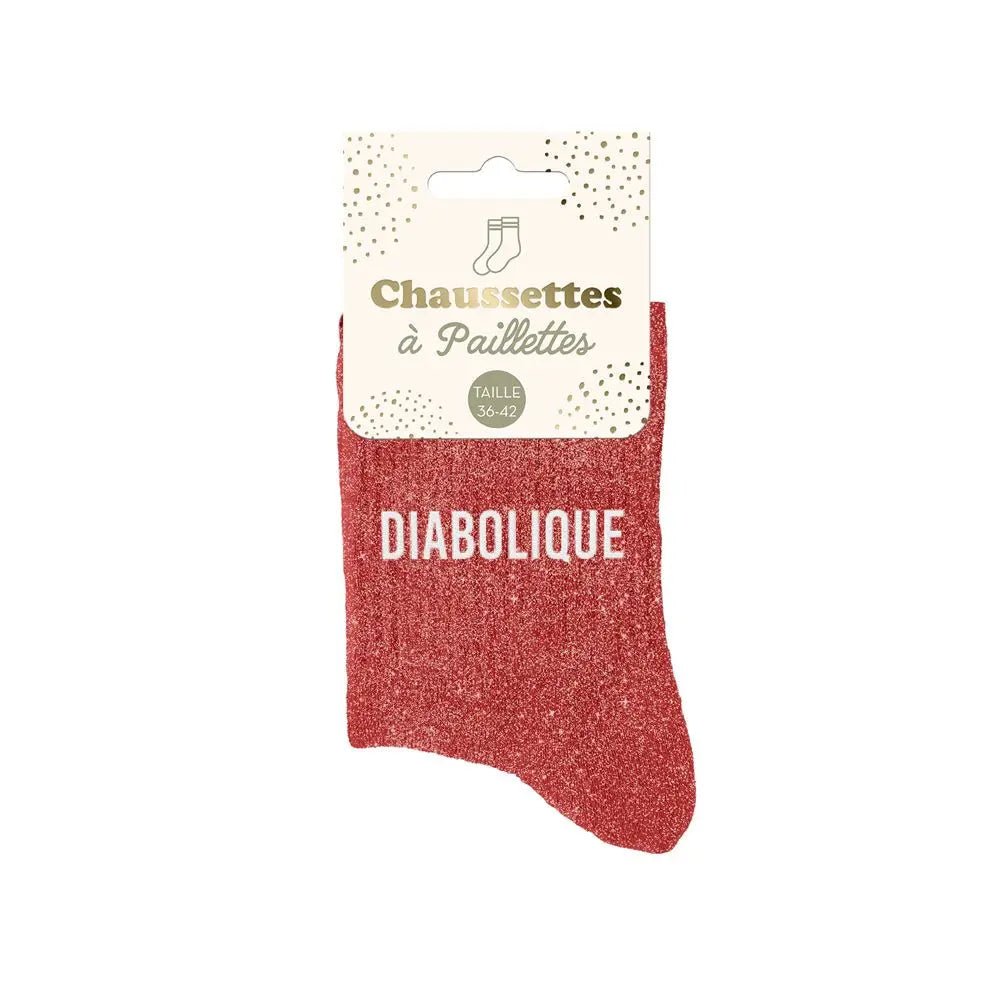 Chaussettes à Paillettes - Diabolique