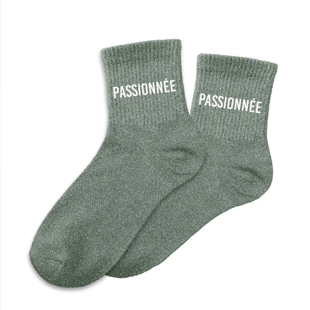 Chaussettes à Paillettes - Passionnée