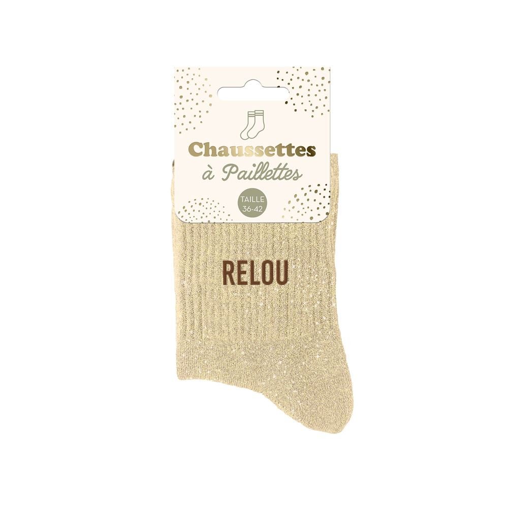 Chaussettes à Paillettes - Relou