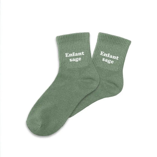 Chaussettes - Enfant - Sage