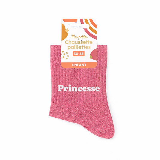 Chaussettes à Paillettes - Enfant - Princesse