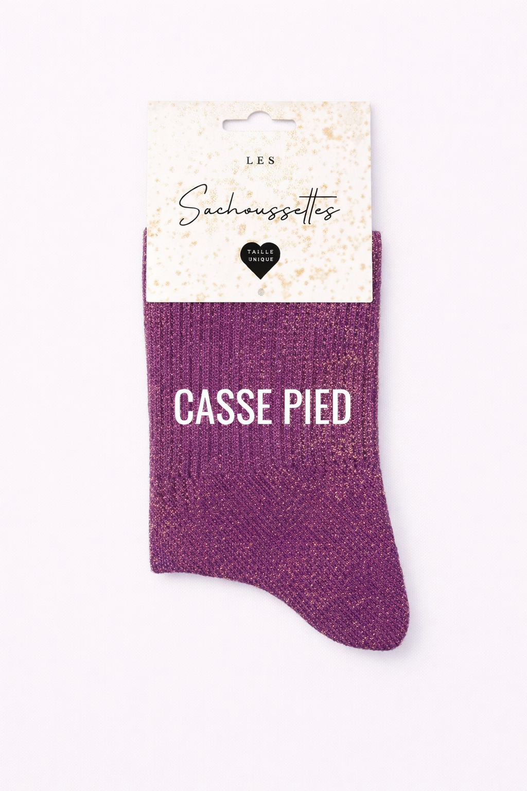 Chaussettes à paillettes - Casse Pied