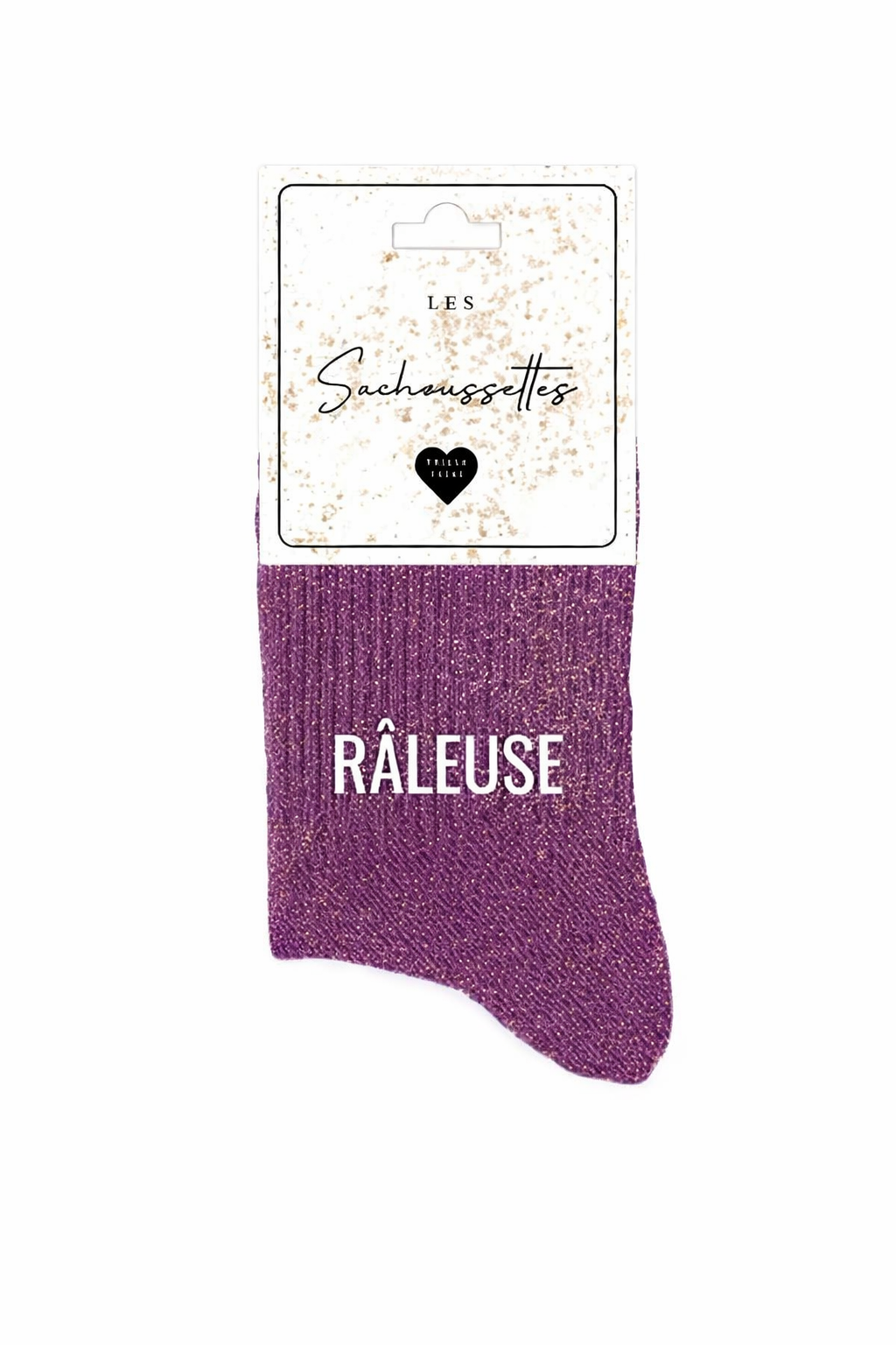 Chaussettes à paillettes - Râleuse