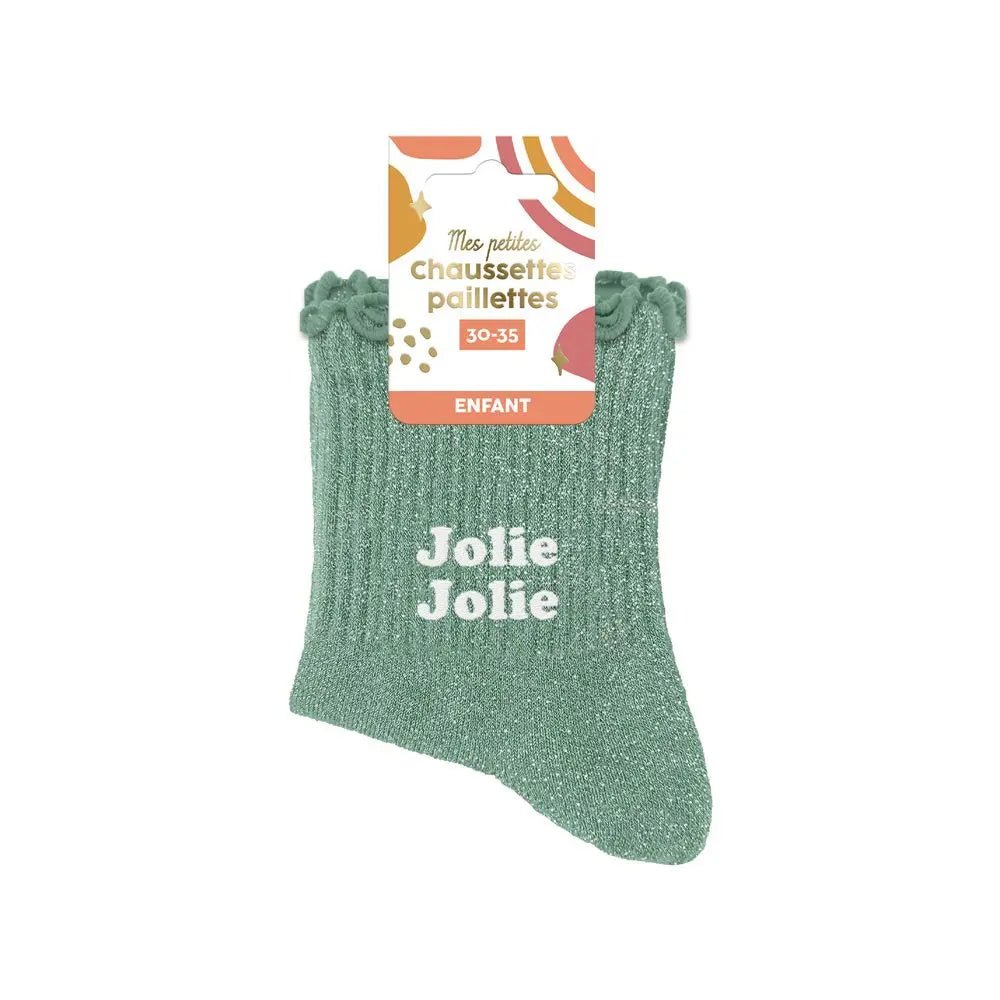 Chaussettes à Paillettes - Enfant - Jolie