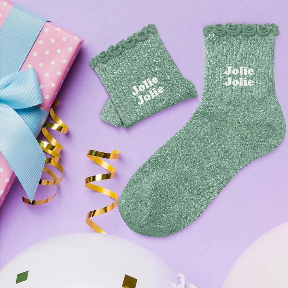 Chaussettes à Paillettes - Enfant - Jolie
