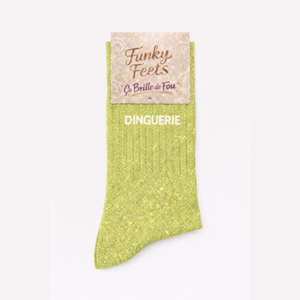 Chaussettes à Paillettes - Dinguerie