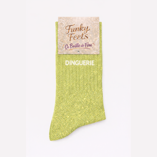Chaussettes à Paillettes - Dinguerie