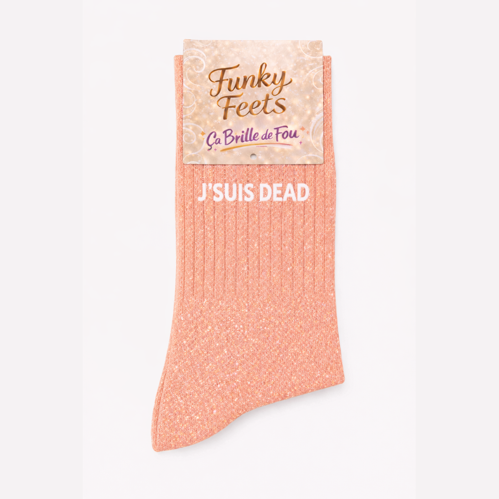 Chaussettes à Paillettes - J'suis Dead