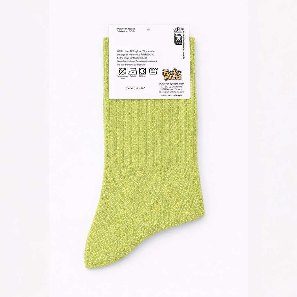 Chaussettes à Paillettes - Y'a Moyen