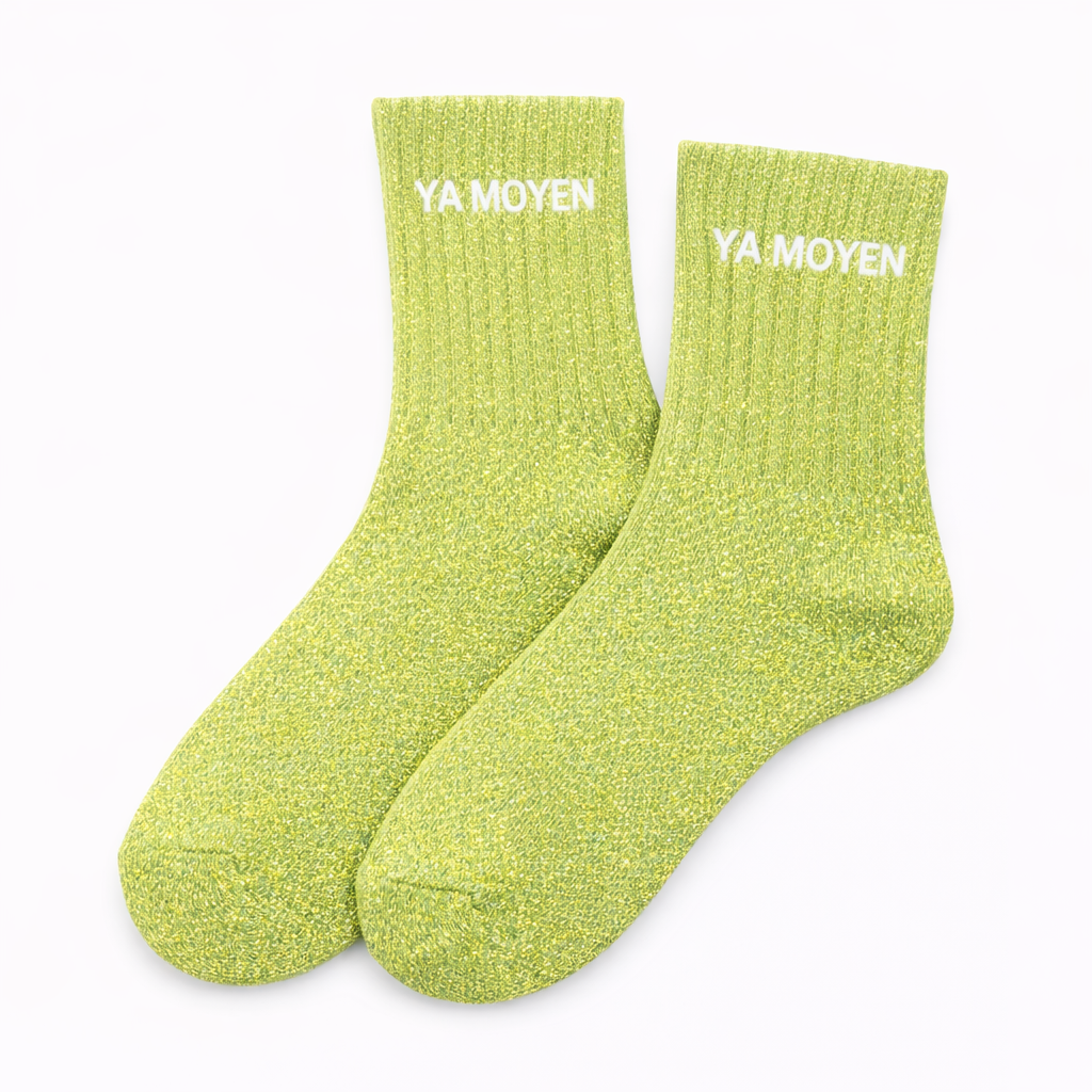 Chaussettes à Paillettes - Y'a Moyen