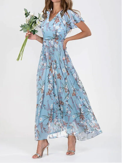 Robe Chic Flatteuse Polyvalente Femme, mi-longue