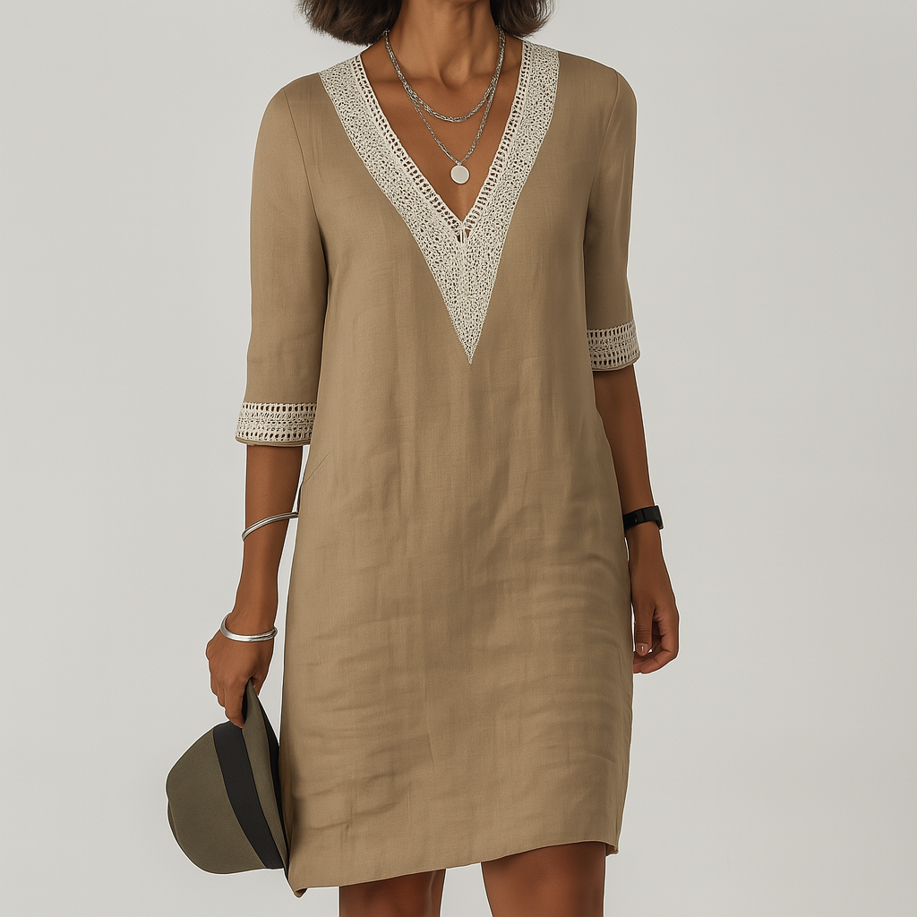 Robe d'Été Chic Femme – Blanc