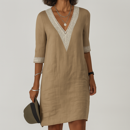 Robe d'Été Chic Femme – Blanc