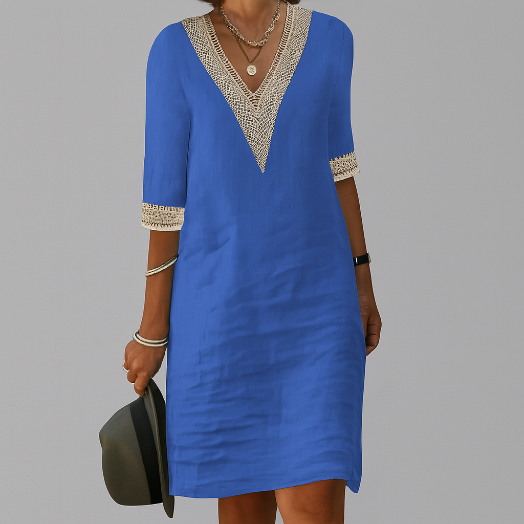 Robe d'Été Chic Femme – Blanc
