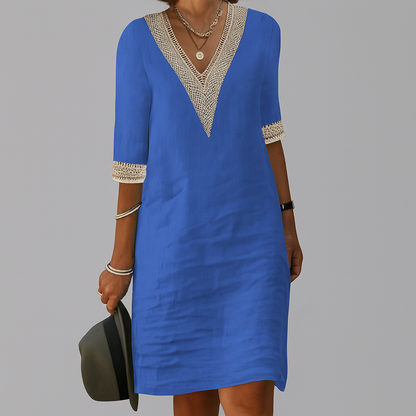 Robe d'Été Chic Femme – Blanc