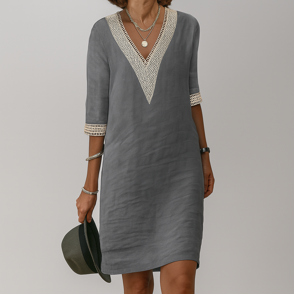 Robe d'Été Chic Femme – Blanc