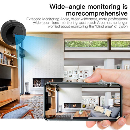 Caméra WiFi Compacte 1080P, vision nocturne