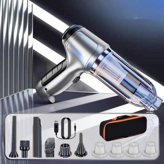 Compact Car Vacuum Cleaner – Portable Wireless Car Vac