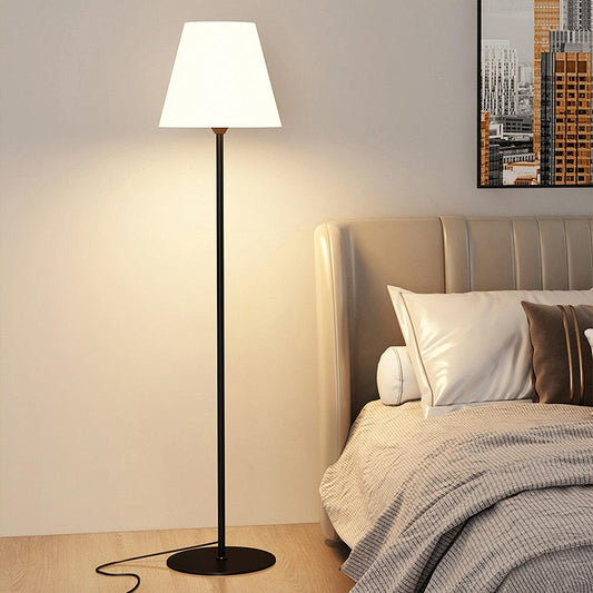 Contemporary Metal and Acrylic Floor-standing Lamp for Home – coloris Black