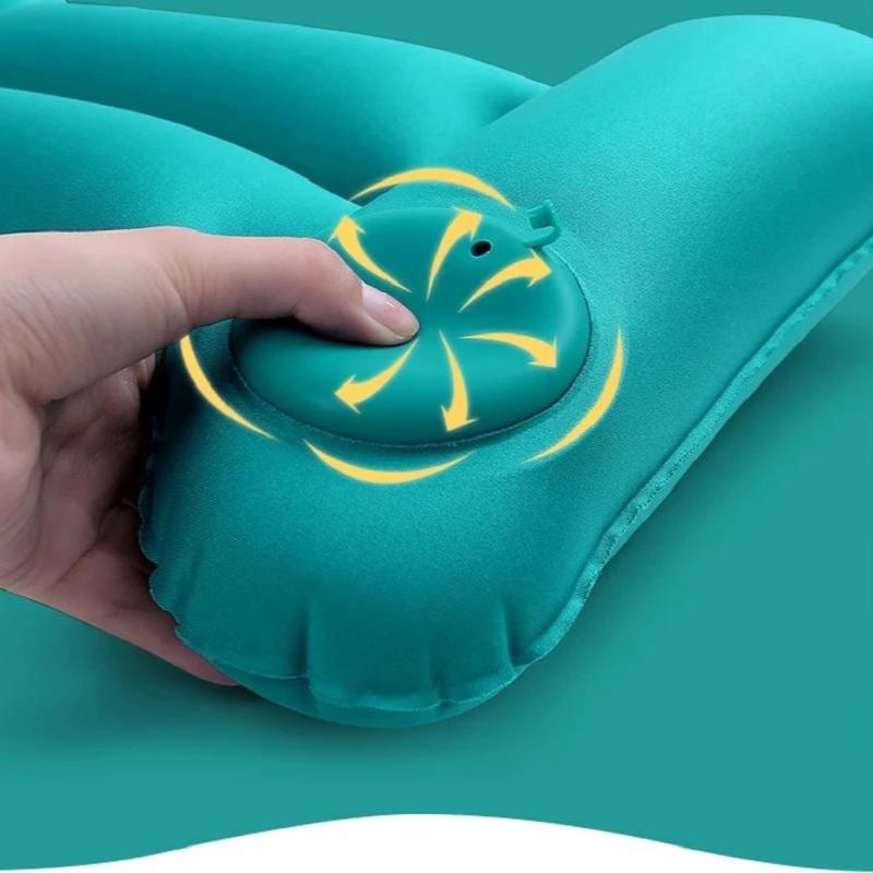Coussin Cou Voyage Gonflable Ergonomique | Soutien Optimal Trajets | Le Sac du Voyageur