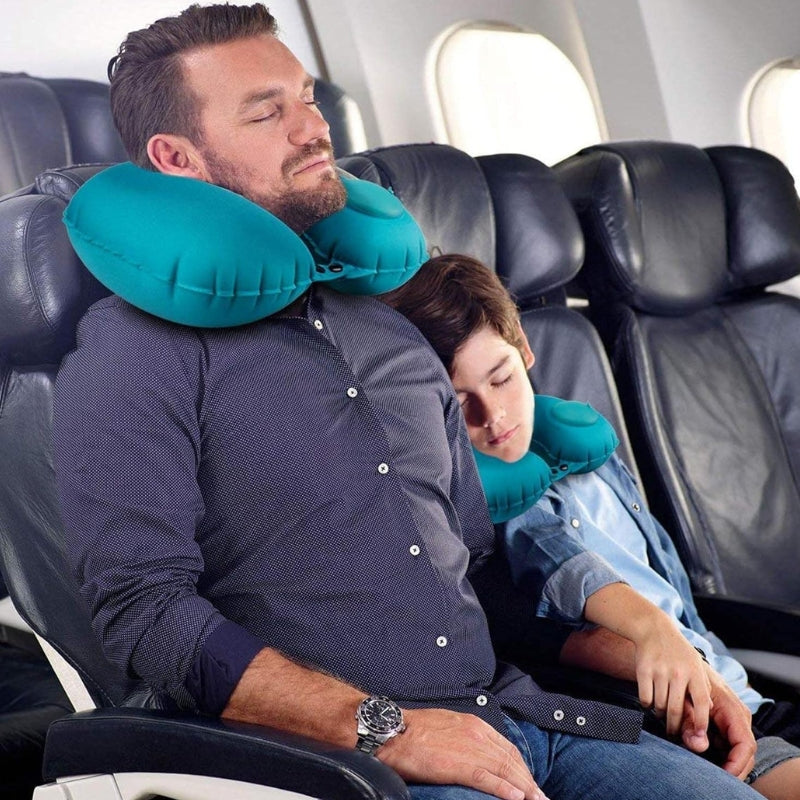 Coussin de Voyage Nuque Gonflable