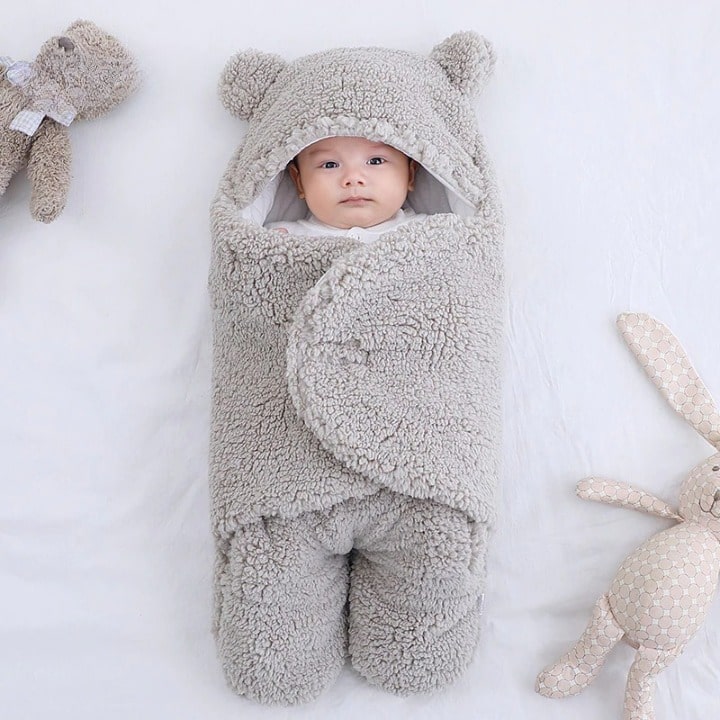 Couverture Douillette Hiver Bébé Enfant