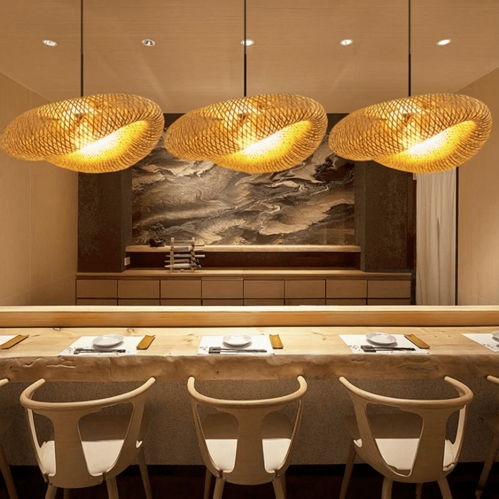 LumiBamboo - Créez Instantanément une Lueur Chaude et Naturelle pour Adoucir Votre Espace