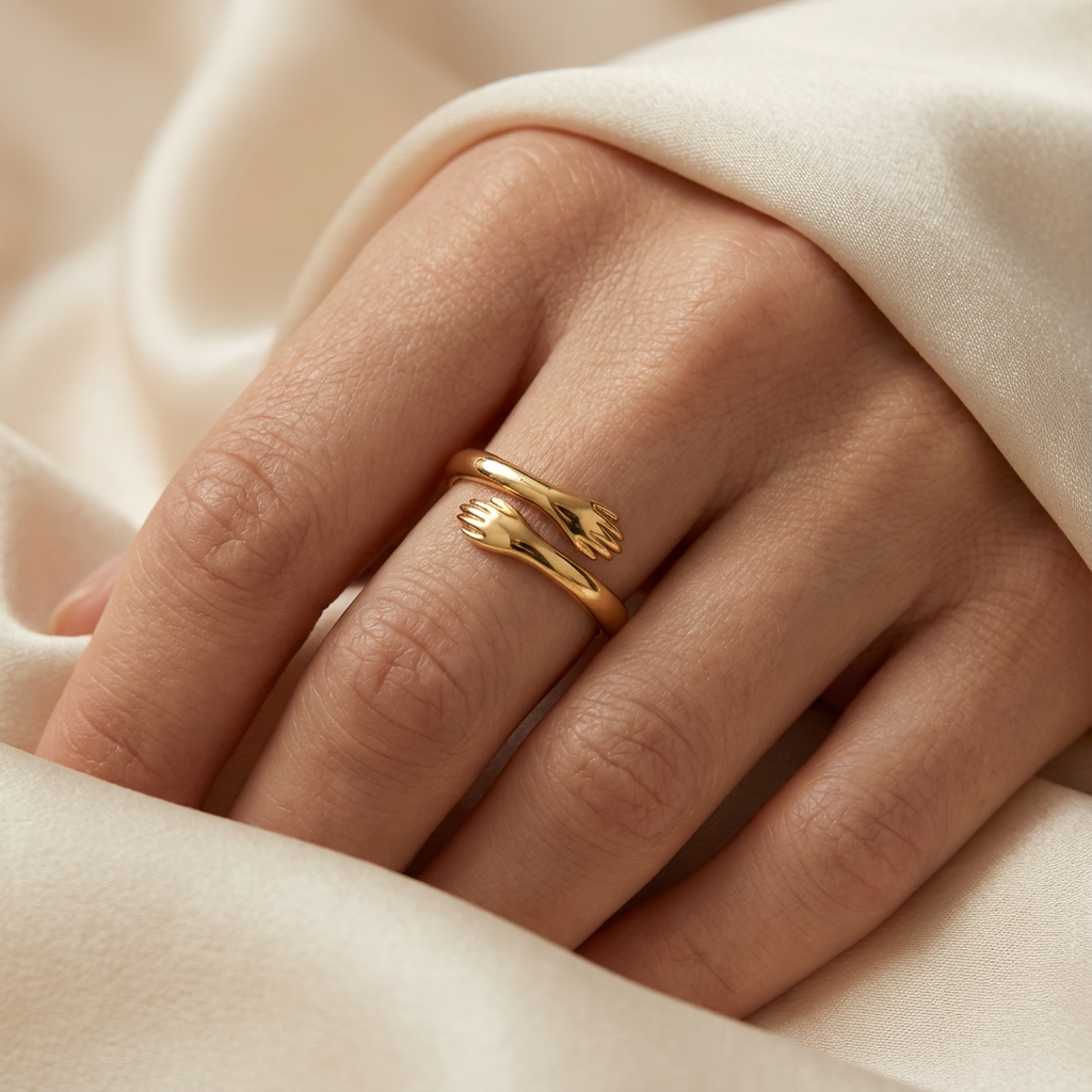 Embrara - Bague Restez Aimé et Connecté Où Que Vous Soyez