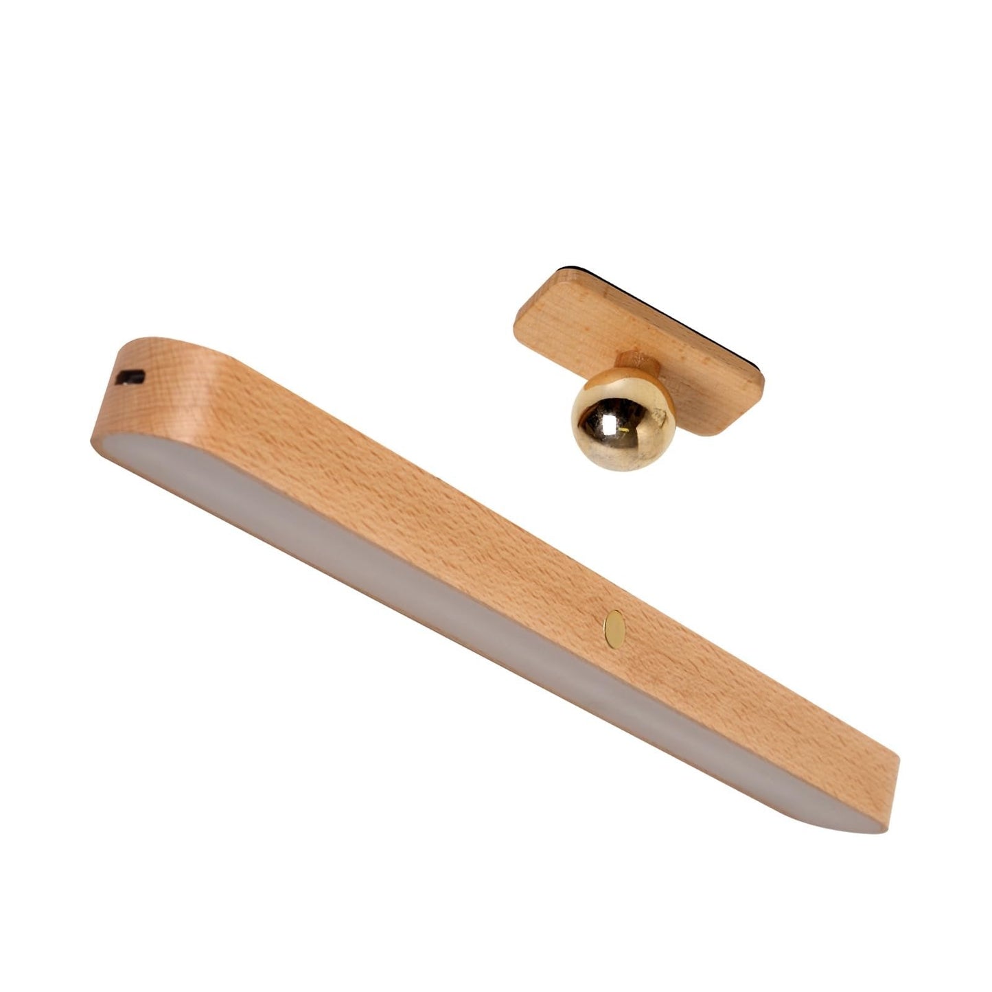 LumaWood - Lampe Magnétique Facile avec Lumière Naturelle Douce Partout