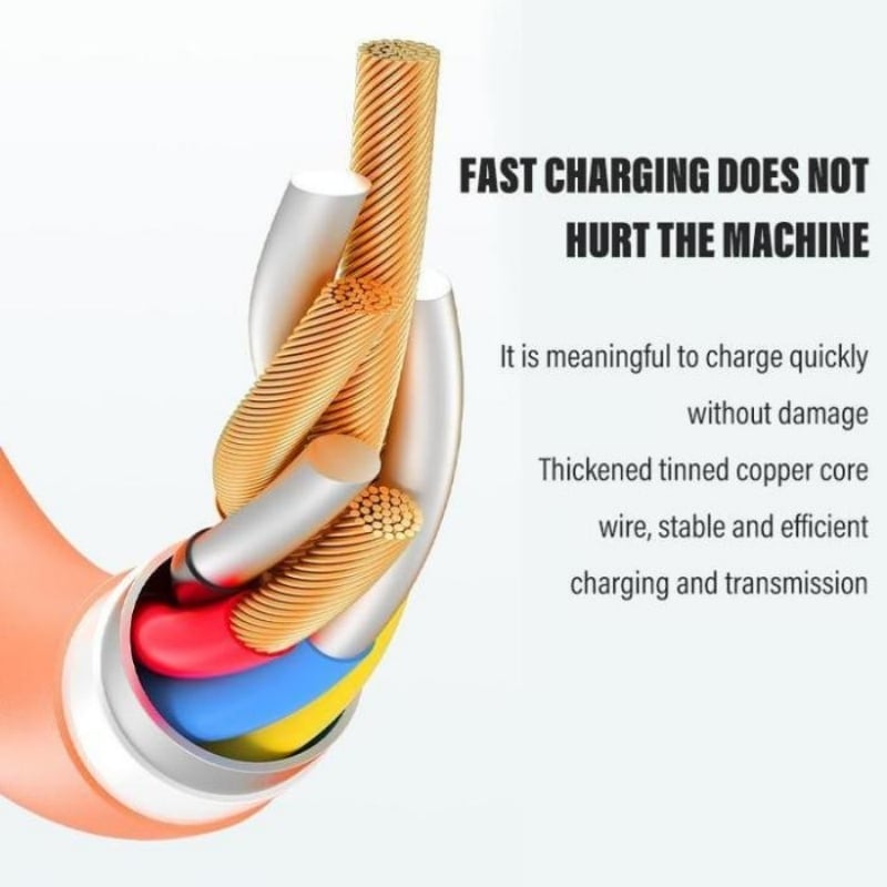 VoltEase - Charge rapide et simple sous n'importe quel angle, sans nœuds