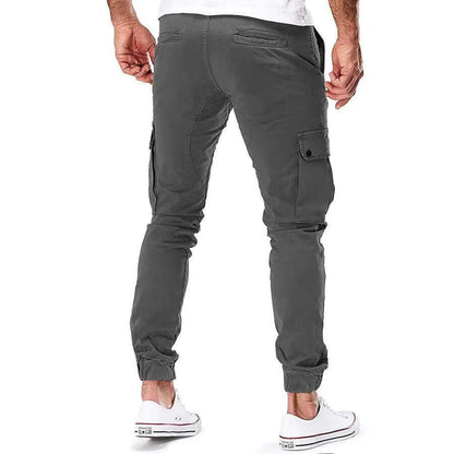 Jogging Décontracté Homme, multi-poches – Kaki