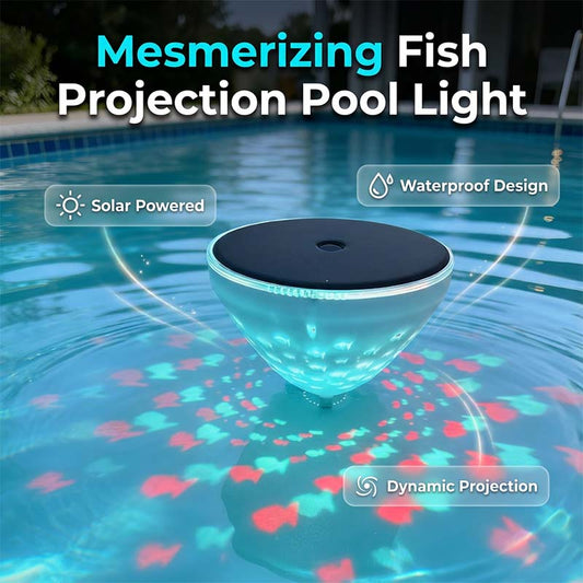 AquaGlow - Lumière Solaire Pour Piscine Qui Brille Toute La Nuit