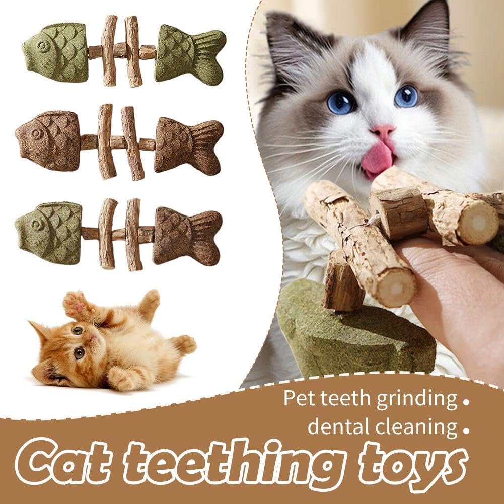 PurrEase - Apaise naturellement les chats tout en nettoyant doucement leurs dents