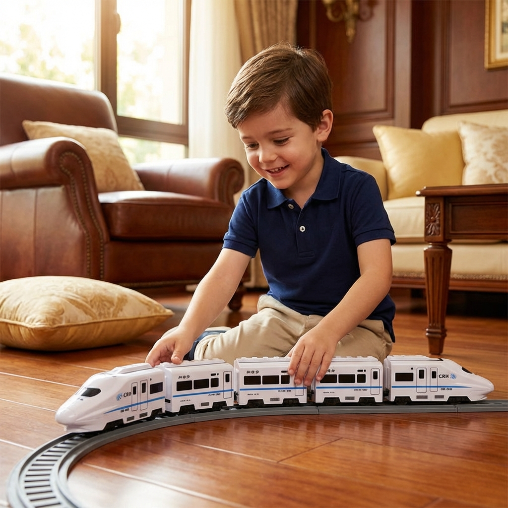 TrainTrekker - Train à Tirer Éducatif pour Tout-Petits