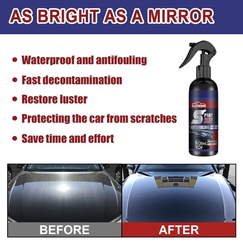 LumeaShield - Spray Lustrant et Protecteur pour Voiture
