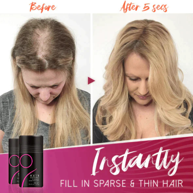 VoluLux - Poudre Volumisante à la Kératine pour Cheveux