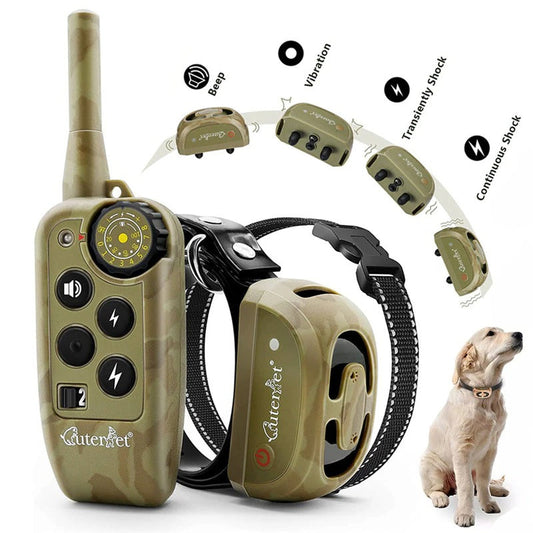 Collier Anti-Aboiement Électrique pour Chien