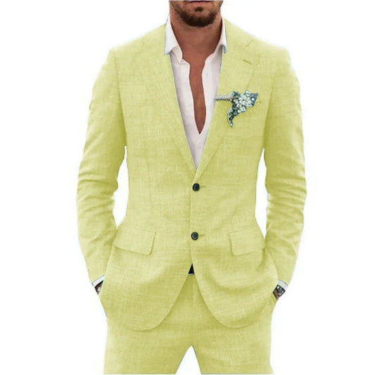 Costume Homme pour toutes occasions – coloris Jaune