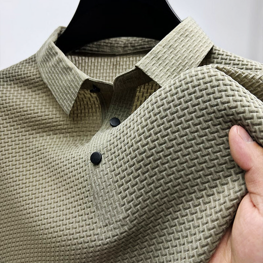 Men's Élégant Polo Shirt for Summer Comfort