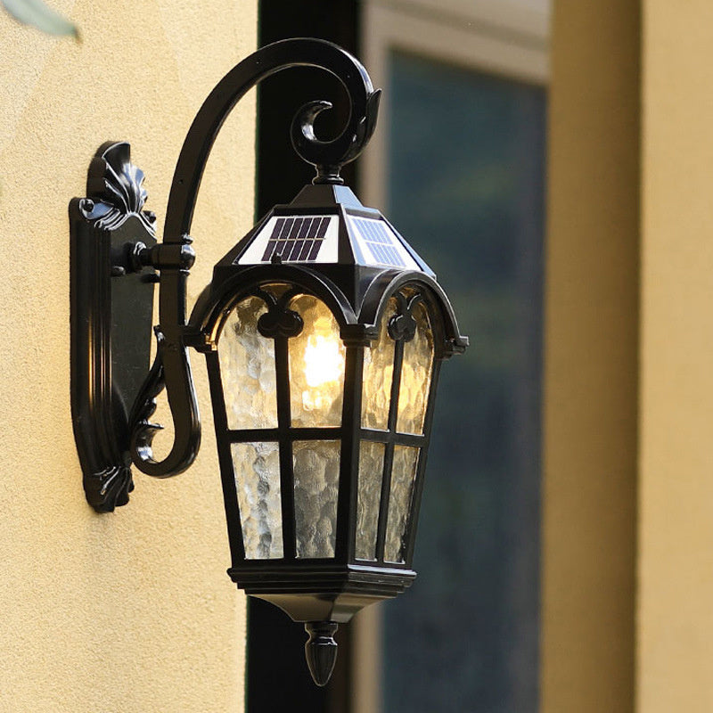 Luminaire d'Extérieur Vintage Solaire, télécommande