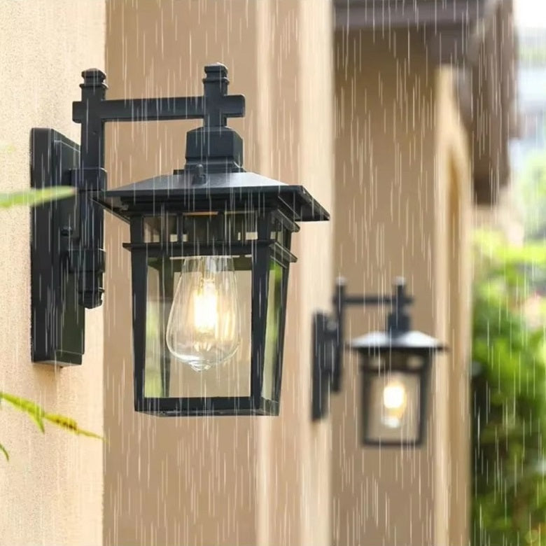 Luminaire d'Extérieur Imperméable – Noir