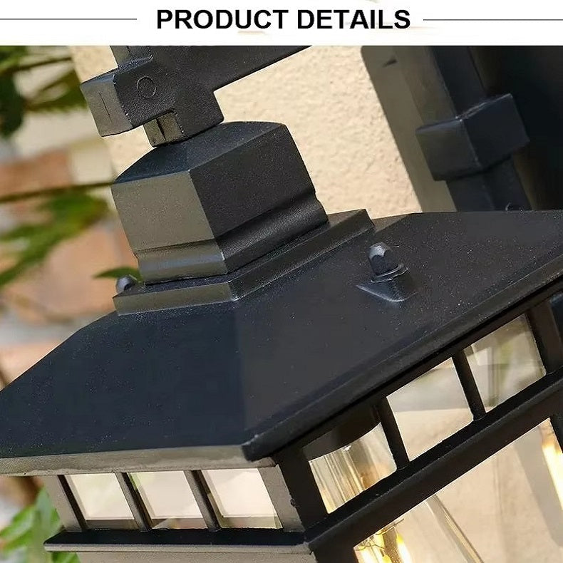 Luminaire d'Extérieur Imperméable – Noir
