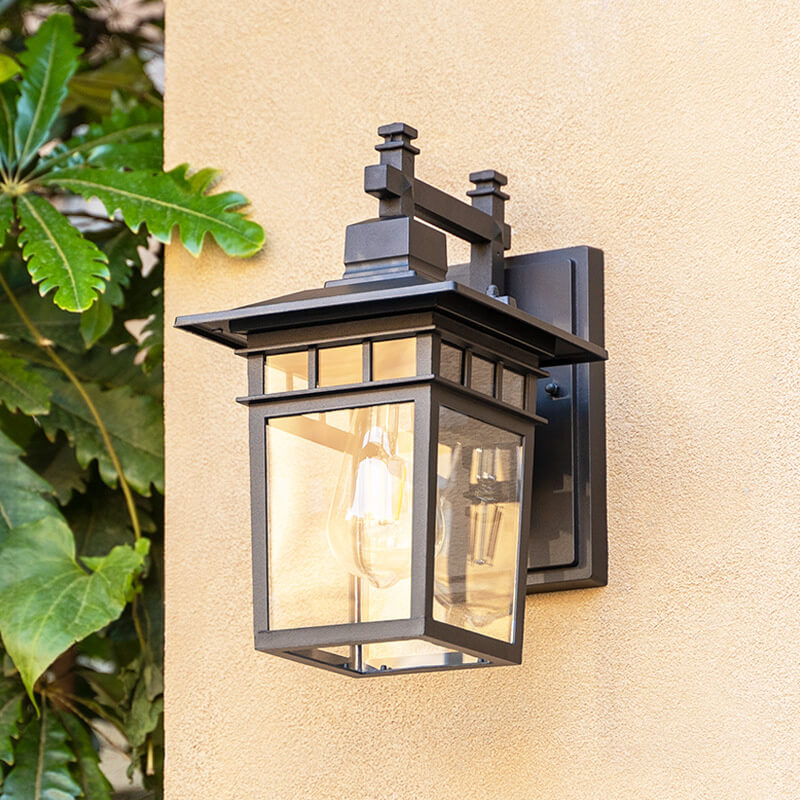 Luminaire d'Extérieur Imperméable – Noir