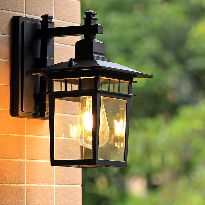 Luminaire d'Extérieur Imperméable – Noir