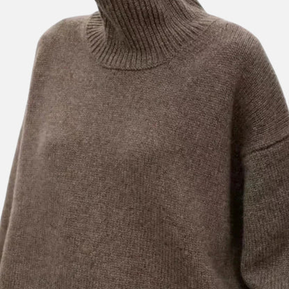 Pull Intemporel Élégant Femme, col roulé
