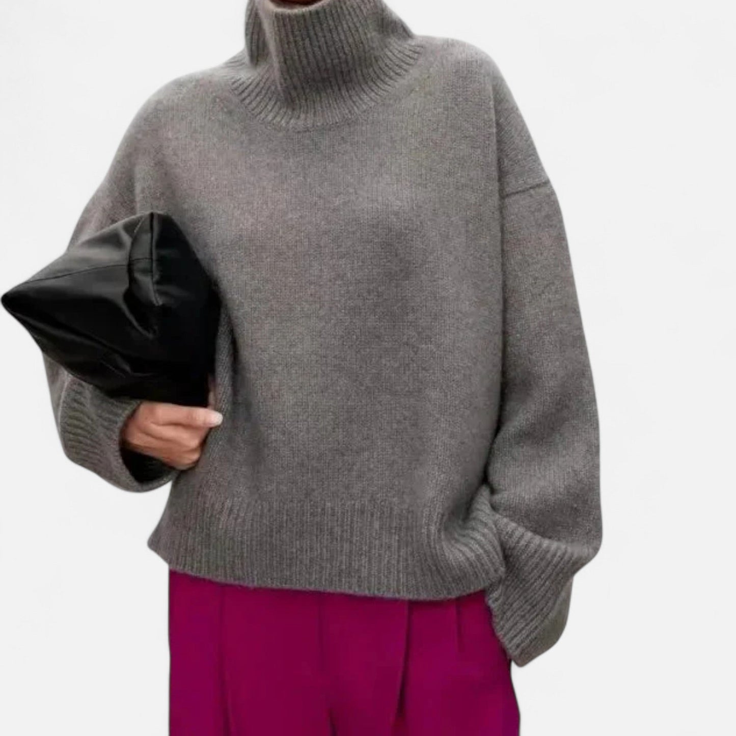 Pull Intemporel Élégant Femme, col roulé